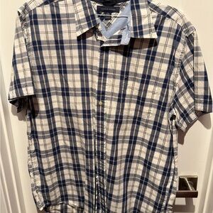 Men's Tommy Hilfiger Blue Plaid Shirt